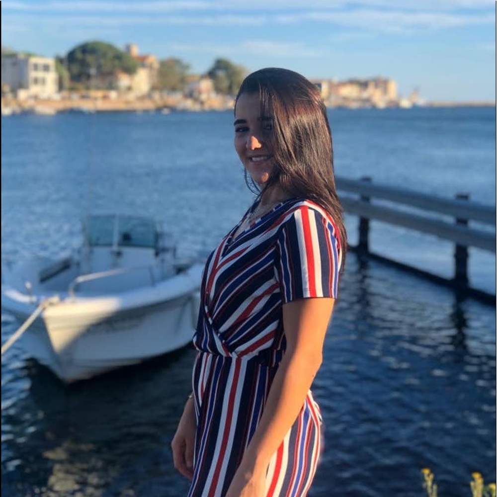 Ripe Striped a faux Wrap Dress